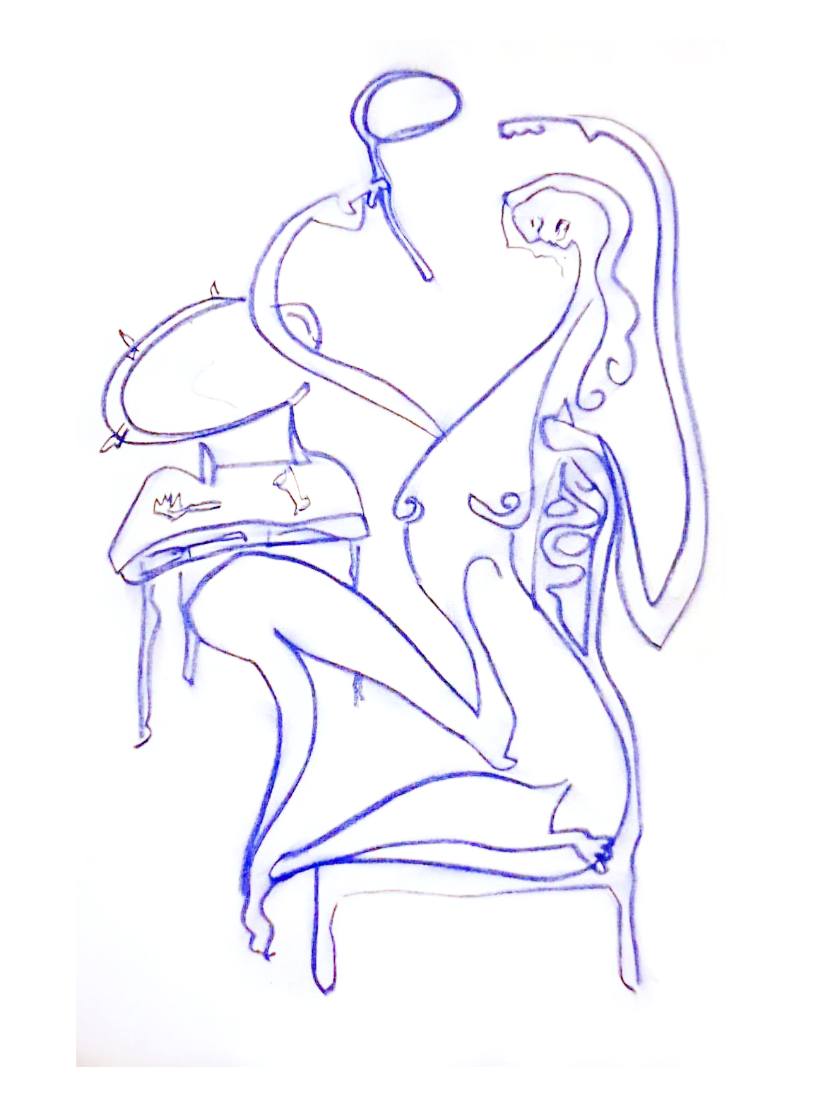 Blue Nude 2020
