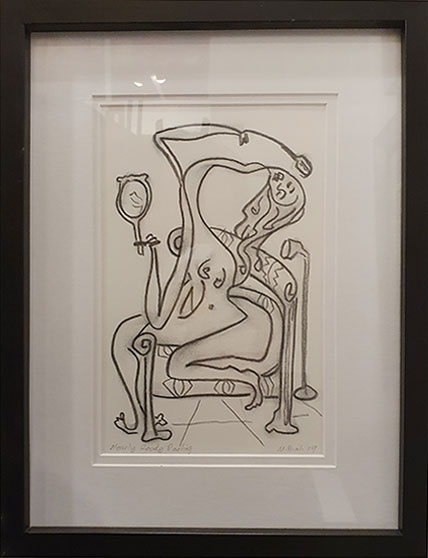Charcoal Lady 2