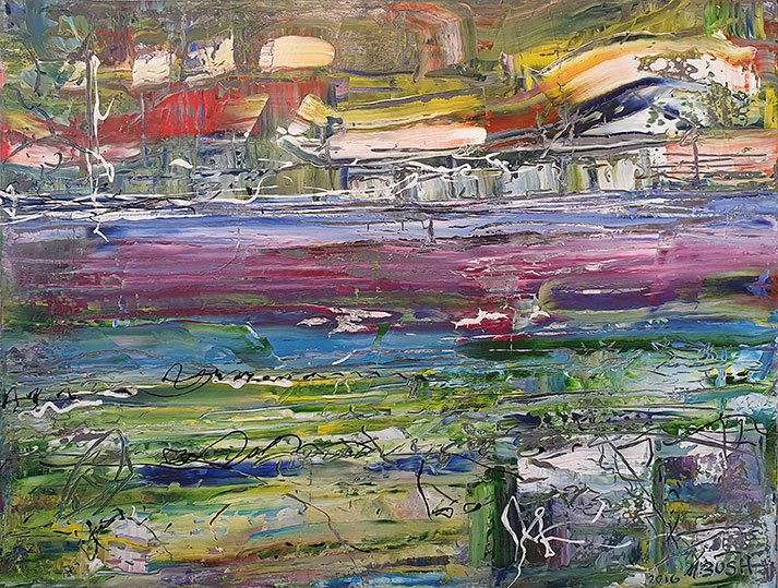 Cycle Ride Dartmoor Painting
