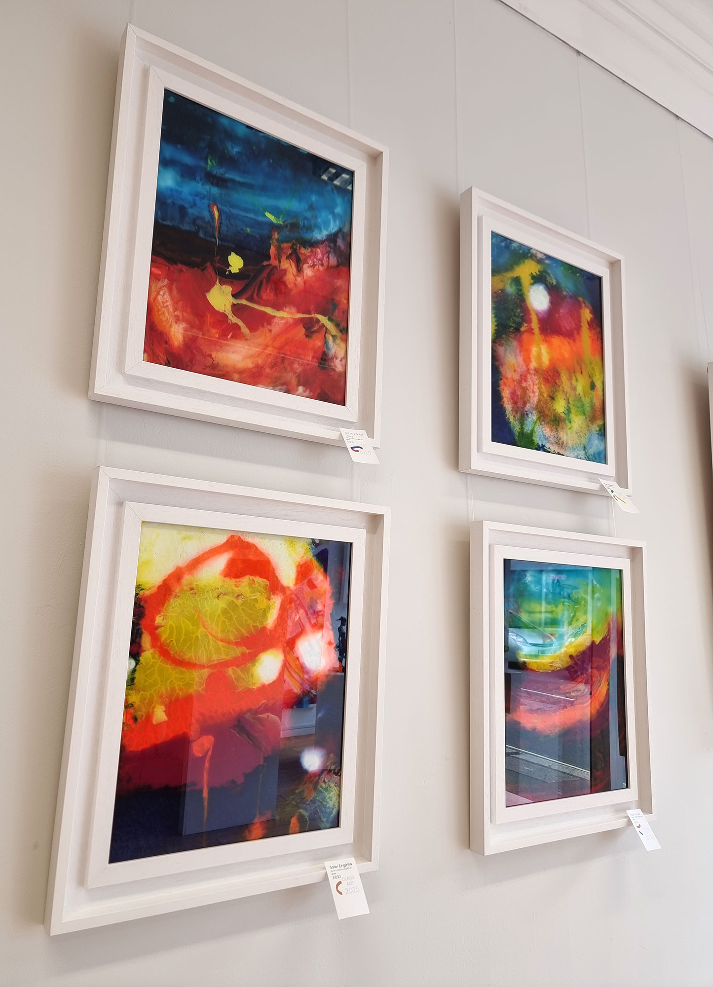 Martin Bush blossom paintings