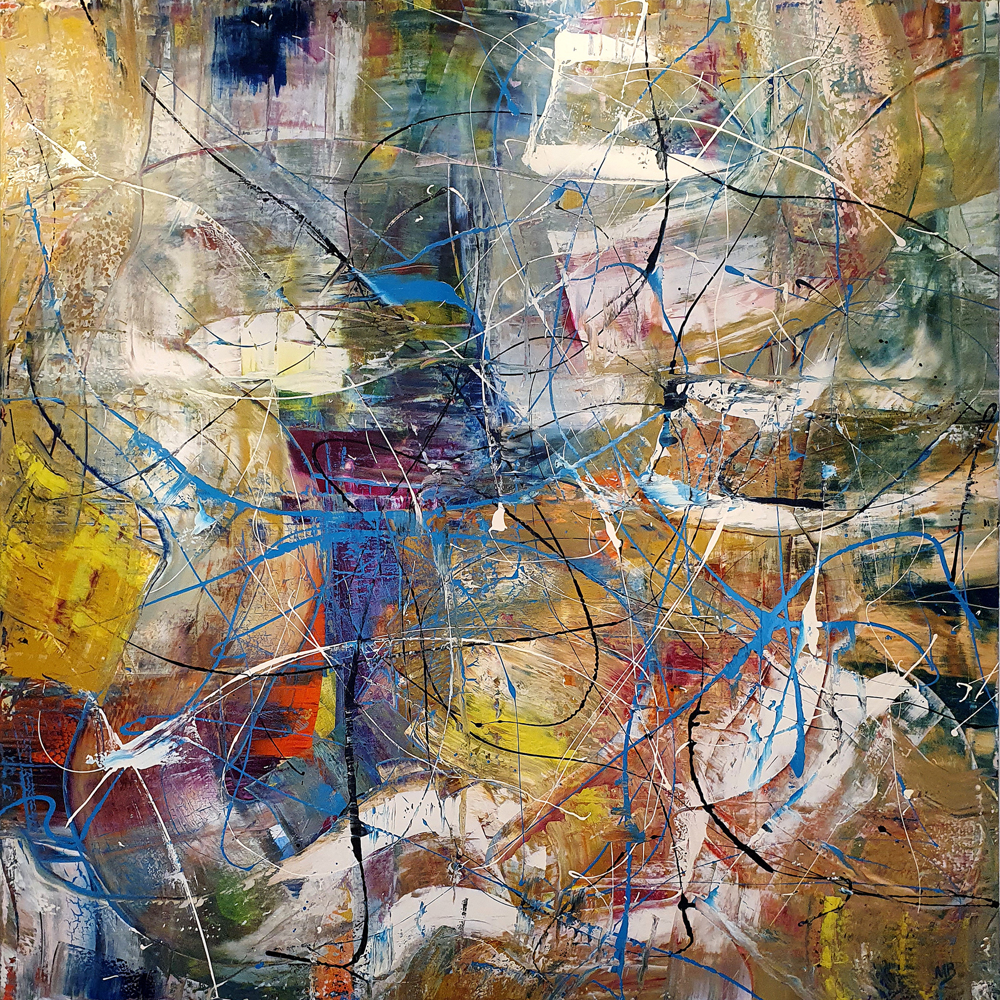 Ocean 19 painting