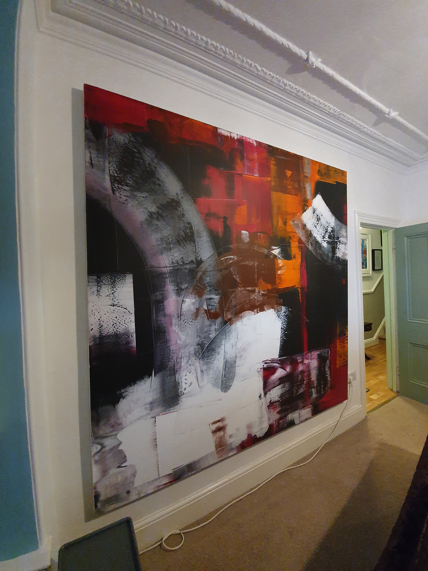 Painting by Martin Bush Indulgence