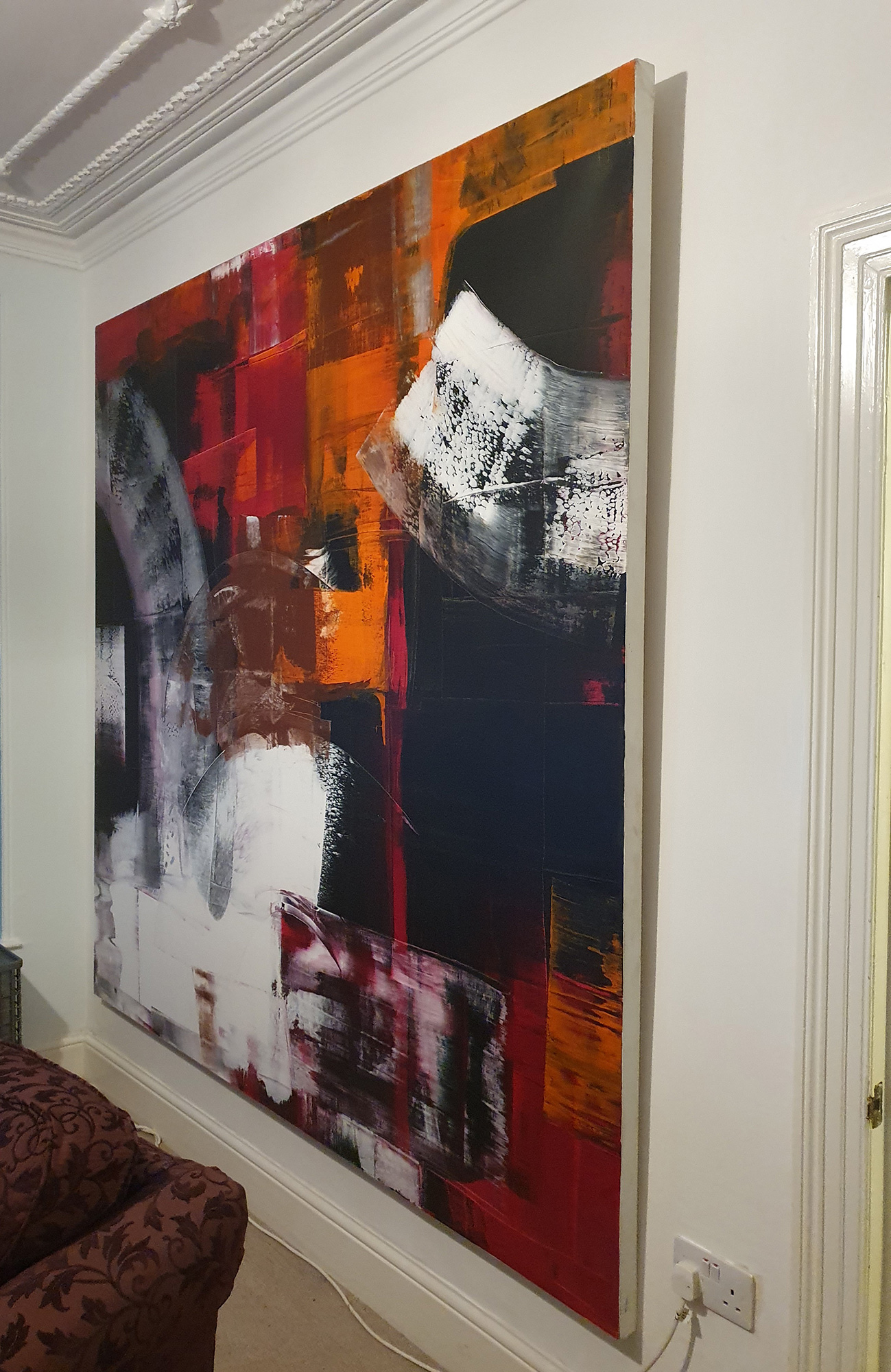 Painting by Martin Bush Indulgence