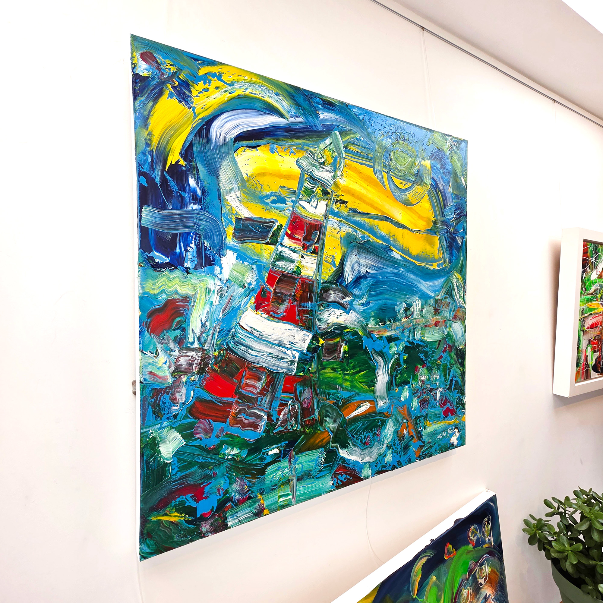 Martin Bush Plymouth Inspired paintings