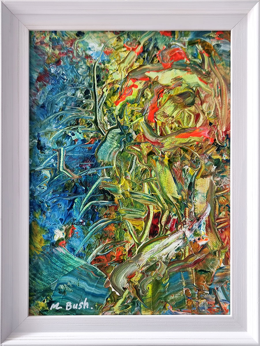 Cycle Ride Cawsands Painting