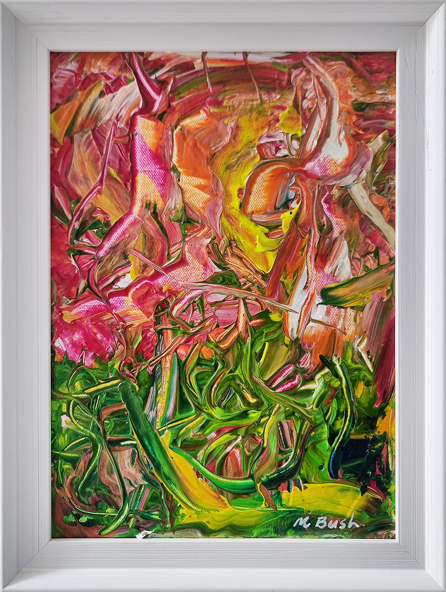 Cycle Ride Cawsands Painting