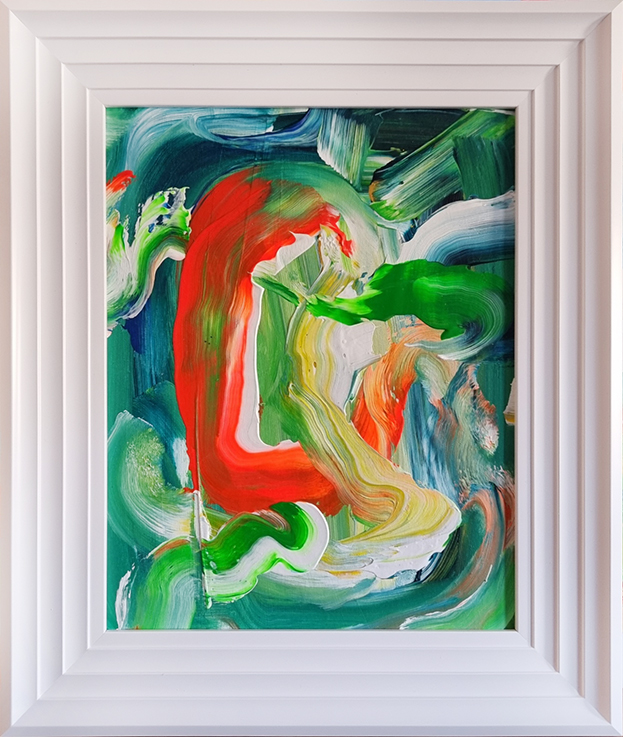 Martin Bush Cycle Ride Inspired Paintings